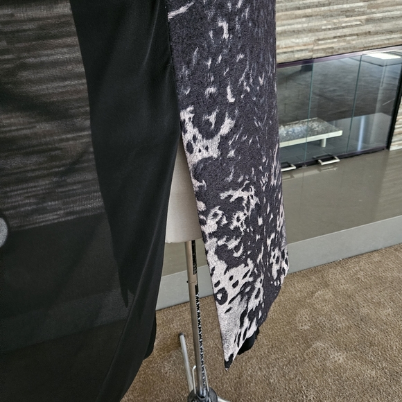 Albino luxury Italuan designer tunic top silk and chiffon - Picture 4 of 7